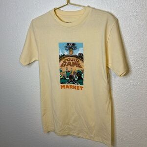 NEW- MARKET- Squid games graphic T-shirt- mens small